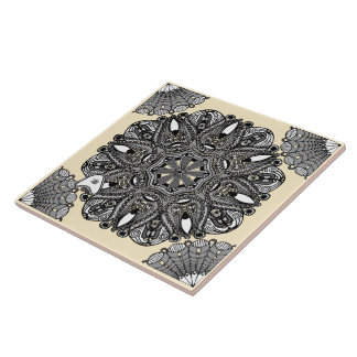 Keramikfliese Beige B "The Touch Of Infinity"