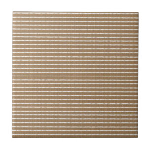 Keramikfliese Beige Streifen