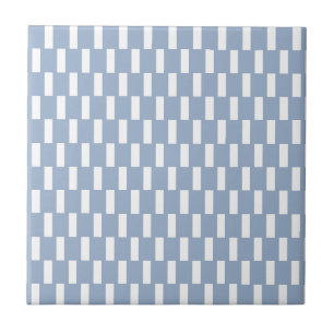 Keramikfliese Blau gestreift Quadratisch