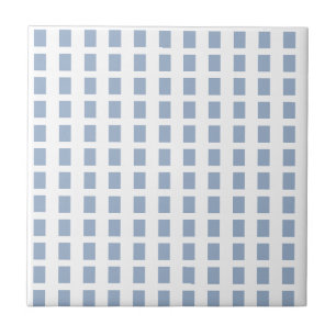 Keramikfliese Blaue Streifen Quadrat