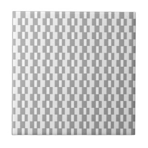 Keramikfliese Graue Streifen Quadrat