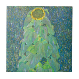 KERAMIKFLIESE: GUSTAV KLIMT: SUNFLOWER FLIESE
