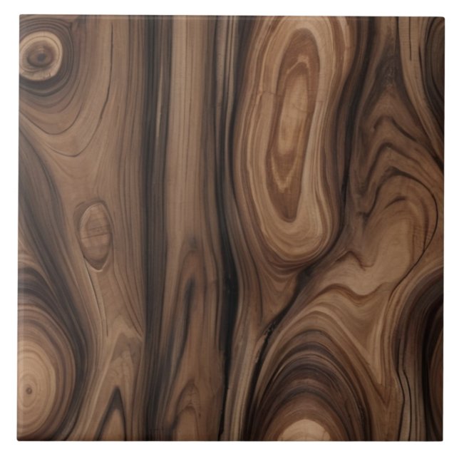 Keramikfliese Holzoptik Falsche hölzerne Wirbel (Vorderseite)