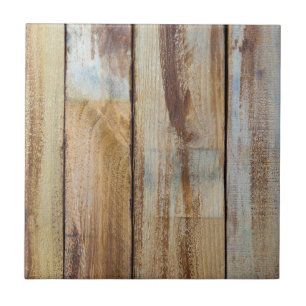 Keramikfliese im Look von verwitterten Holzbretter