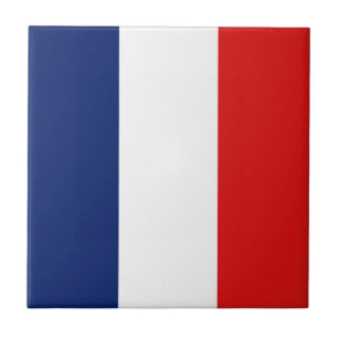 Keramikfliese mit Flagge von Guyane