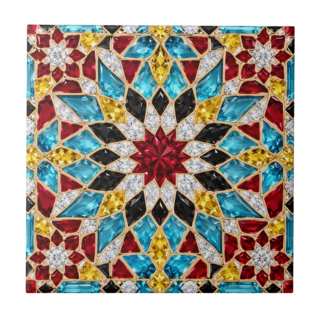Keramikfliese Moroccan Zellige (Vorderseite)