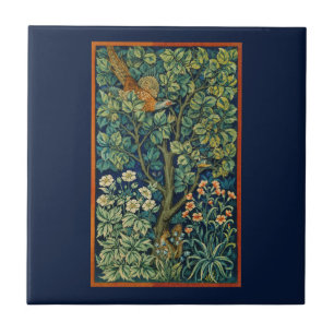 KERAMIKFLIESE: PHEASANT: WILLIAM MORRIS FLIESE
