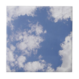 Keramikfliese Wolkenstern