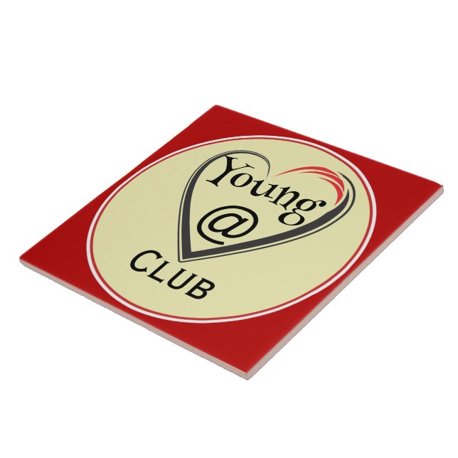 Keramikfliese Young at Heart Club (Seite)