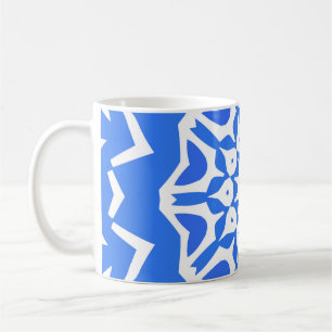 Keramikfliesen Azulejo Portugal. Vintage nahtloses Kaffeetasse