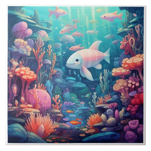 Keramikfliesen Fliese (Vorderseite)