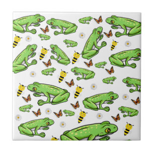 Keramikfliesen-Frosch-Schmetterling-Biene Fliese