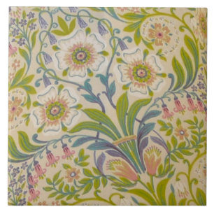 Keramikfliesen-Kamin William Morris Designs 025 Fliese
