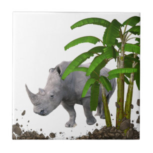 Keramikfliesen-Nashorn Fliese