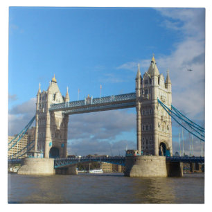 Keramikfliesen. Tower Bridge London. Fliese