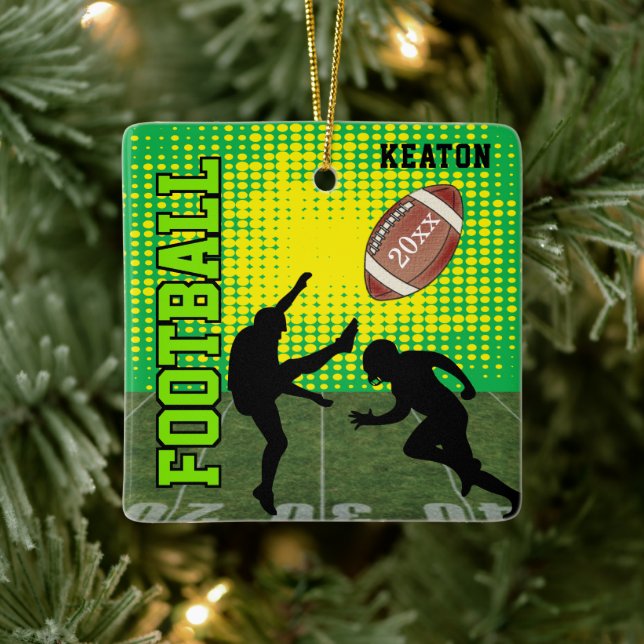 🏈 KERAMIKORNAMENT (Baum)