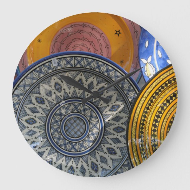 Keramikplatten Große Wanduhr (Vorderseite)