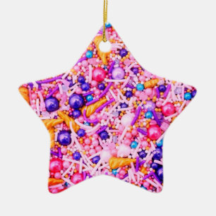 Keramische Süßigkeiten-Ornamente Keramik Ornament