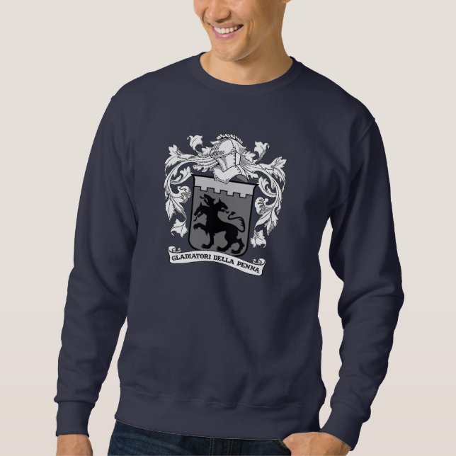 KERBEROS - DUNKLES LONGSLEEVE SWEATSHIRT (Vorderseite)