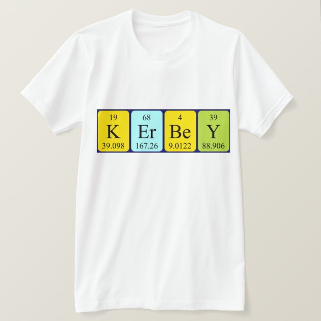 Kerbey Periodenname Shirt (Design vorne)