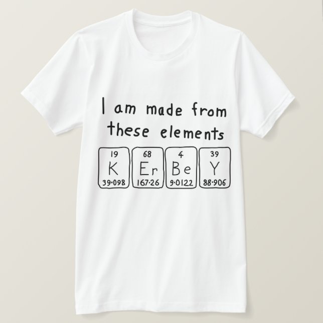 Kerbey Periodenname Shirt (Design vorne)
