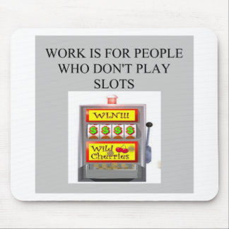 kerbt Spielerkasinospieler Mousepad