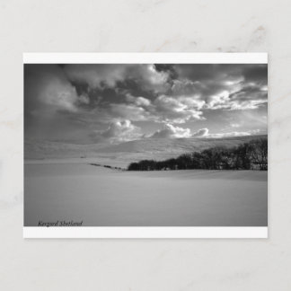 Kergord die Shetlandinseln Postkarte
