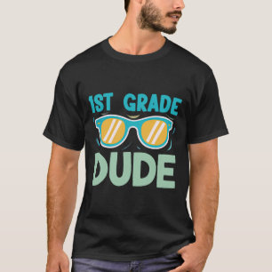 Kerl Typ 1. Klasse Jungen Kinder Zurück zur Schule T-Shirt