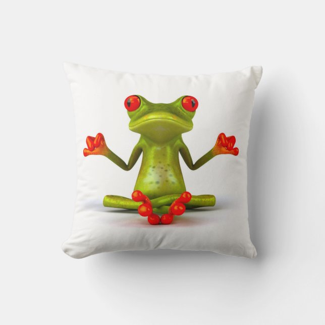 KERMIT das Froschkissen Kissen (Vorderseite)