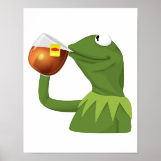 KERMIT Meme 2, aber das ist kein Geschäft Poster
