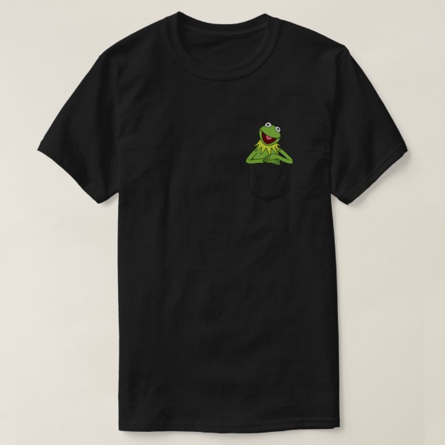 Kermit The Frog in Pocket Classic T - Shirt (Design vorne)