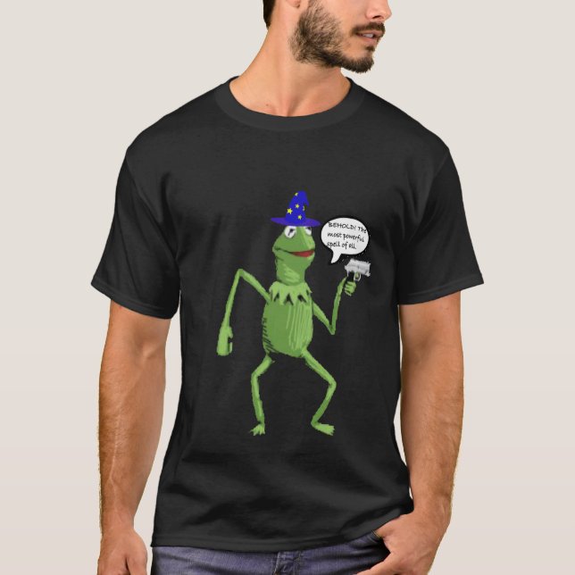 kermit wizard T-Shirt (Vorderseite)