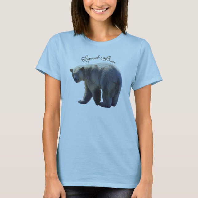 Kermode Bear Wildlife Supporter Apparel T-Shirt (Vorderseite)