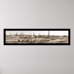 Kern Monte Cristo Oil Foto 1910 Poster