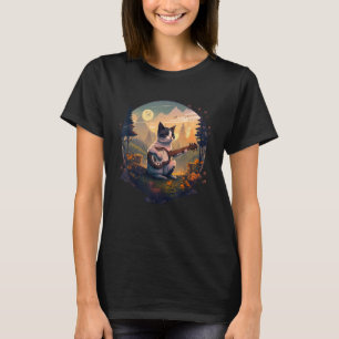 Kernästhetik - Gitarre spielen von Katzen - Campi T-Shirt
