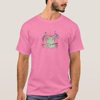 Kernästhetik Kawaii Einhorn Frosch Spielen
