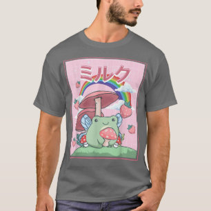 Kernästhetisch Kawaii Fairy Frosch Pilze T-Shirt