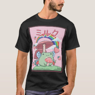 Kernästhetisch Kawaii Fairy Frosch Pilze T-Shirt