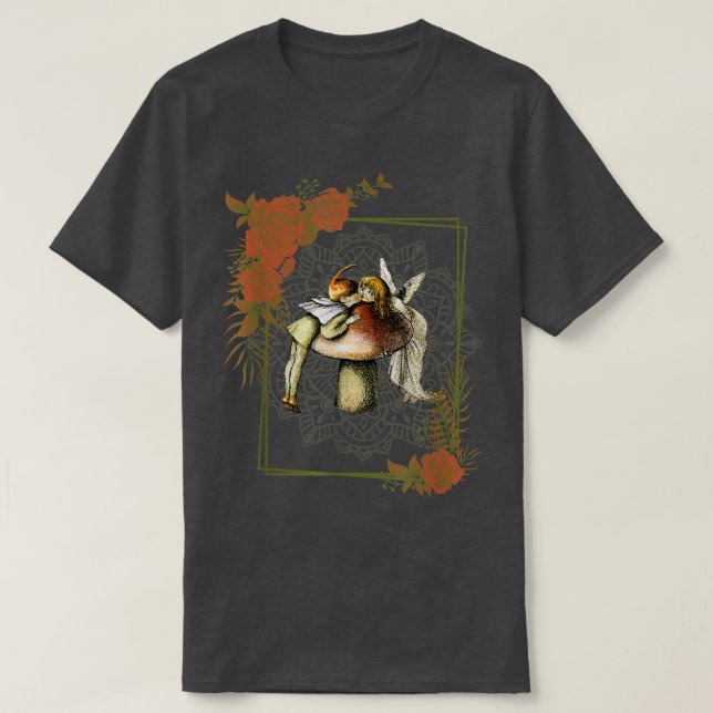 Kernästhetische Fairies über einen Toadstourschnit T-Shirt (Design vorne)