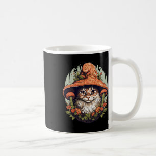 Kernästhetische Pilzkatze Pilz Kaffeetasse