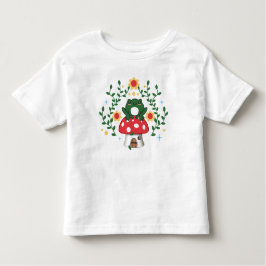 Kernästhetischer Kawaii-Frosch Kleinkind T-shirt