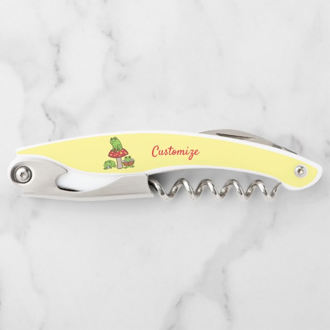 Kernbrenner Frogs Thunder_Cove  Kellnermesser (Vorderseite)
