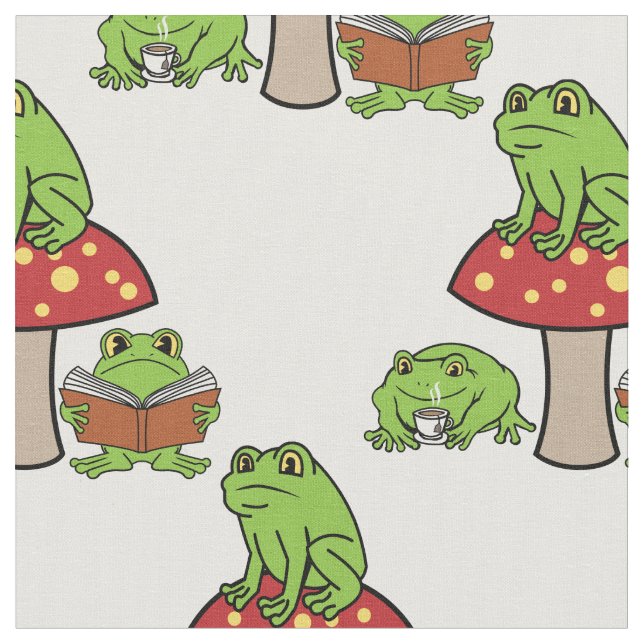 Kernbrenner Frogs Thunder_Cove  Stoff (Nahaufnahme)