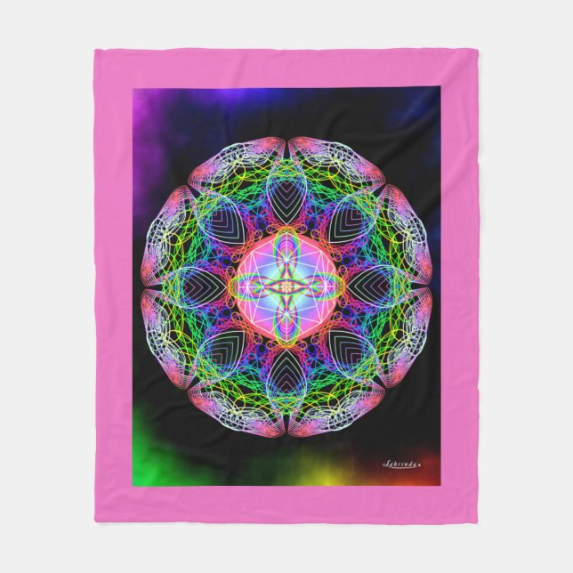 Kernenergie Fleecedecke (Vorderseite)