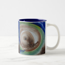 Kernenergie Zweifarbige Tasse