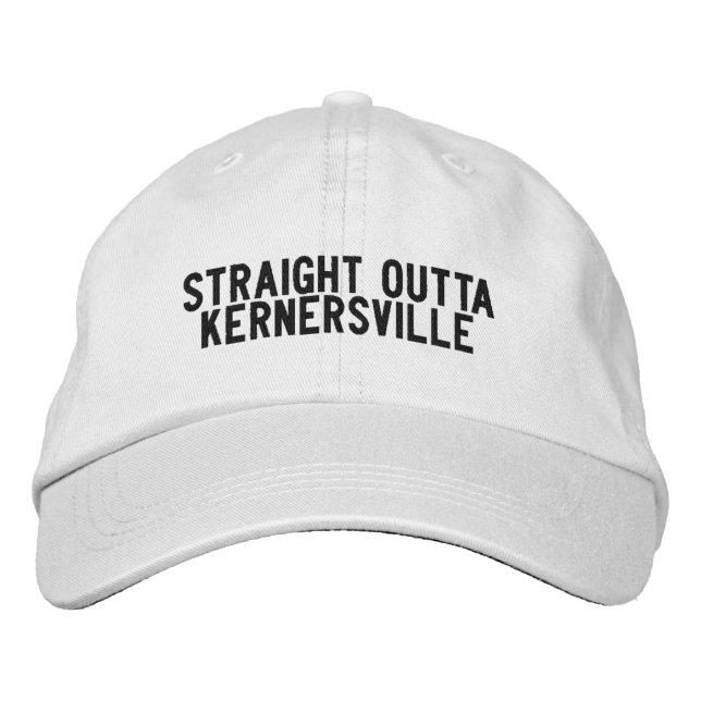 Kernersville North Carolina Hat Bestickte Baseballkappe (Vorderseite)