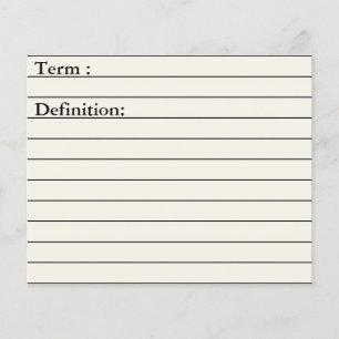 Kernfach-Flashcards für akademische Planer