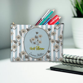 Kernfall-Blüten-Individuelle Name Zubehörtasche