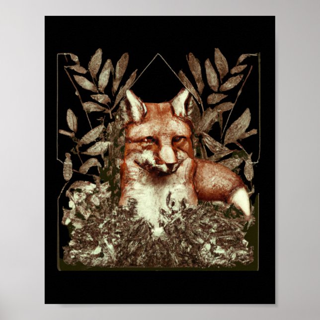 Kernfox Vintag Poster (Vorne)
