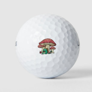 Kernfrosch mit Champignon Golfball